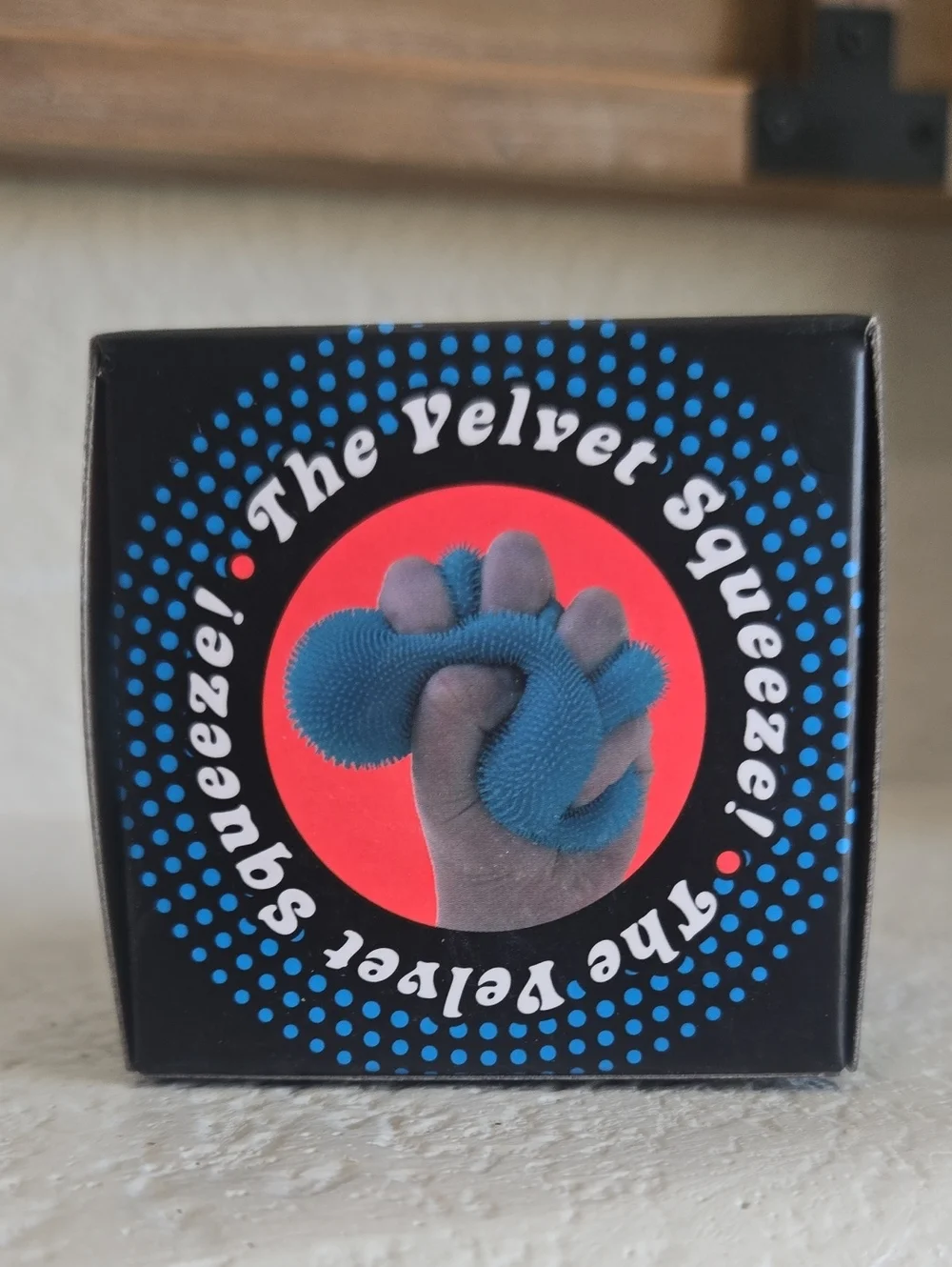 New Needoh Fuzz Ball Kids Toy - Blue